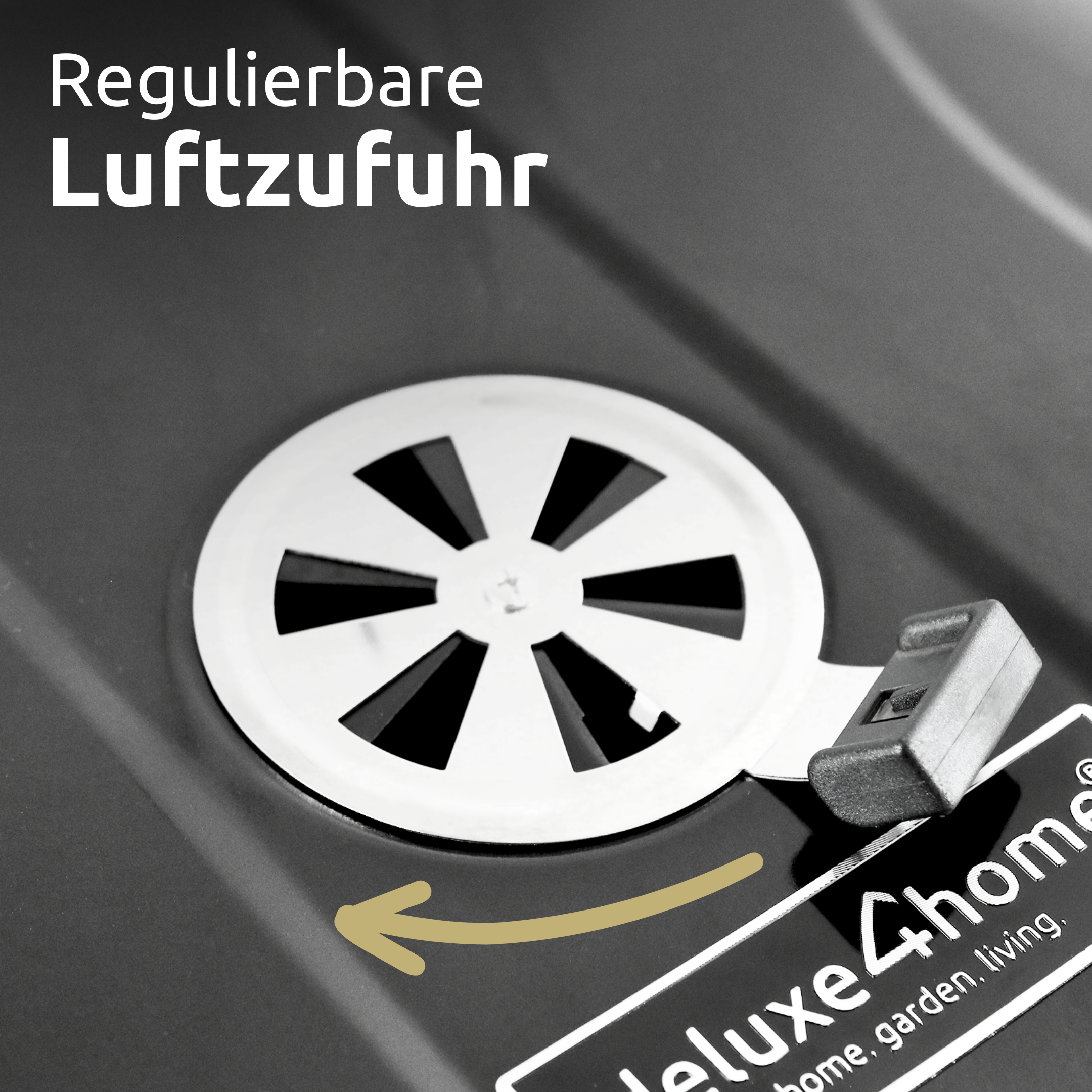 BBQ Kugelgrill mit zwei Ablagen und Grillhandschuhen