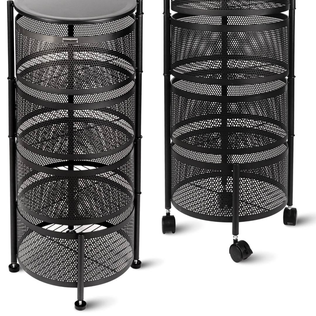 Rollwagen mit 4 schwenkbaren Ebenen