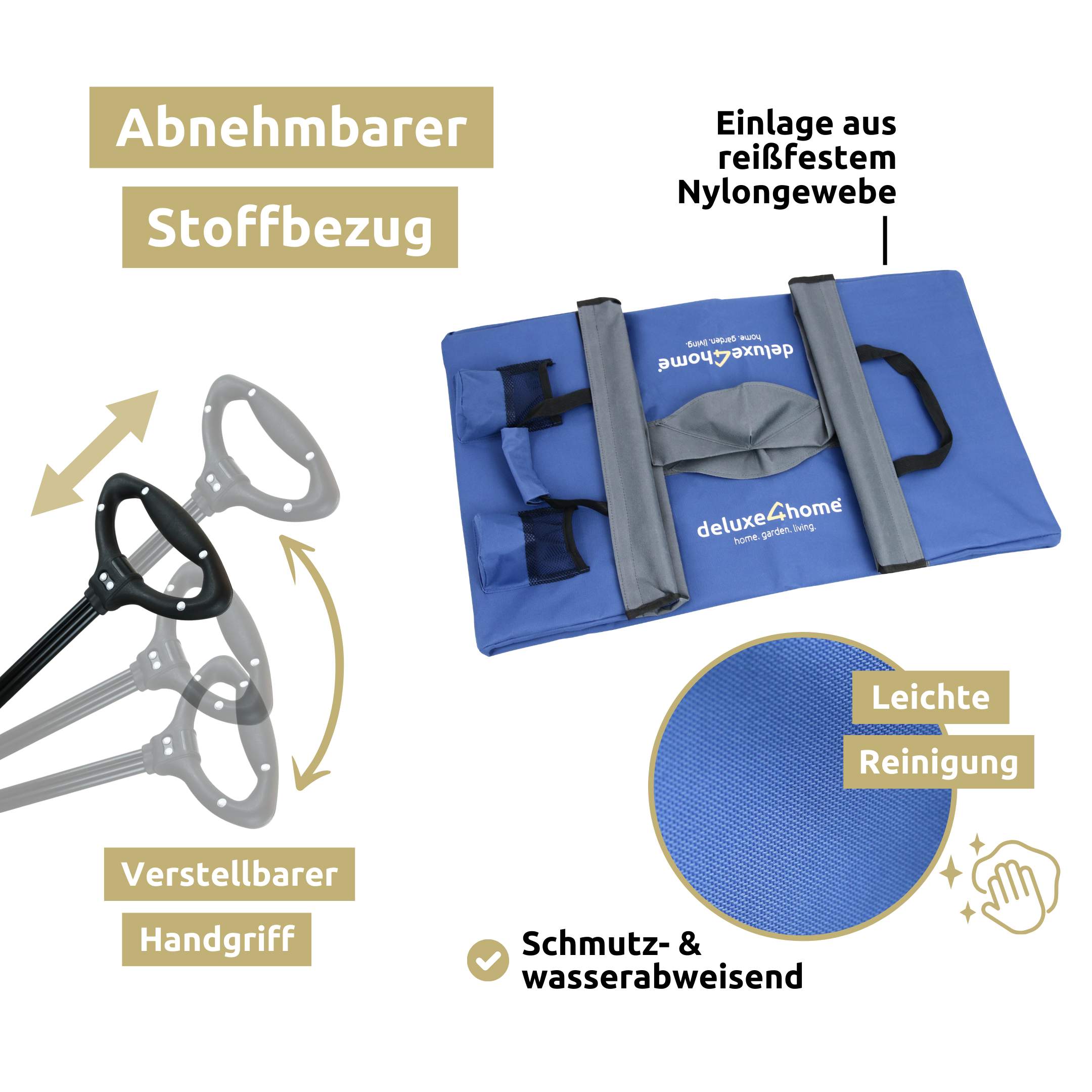 Bollerwagen mit breiten Reifen