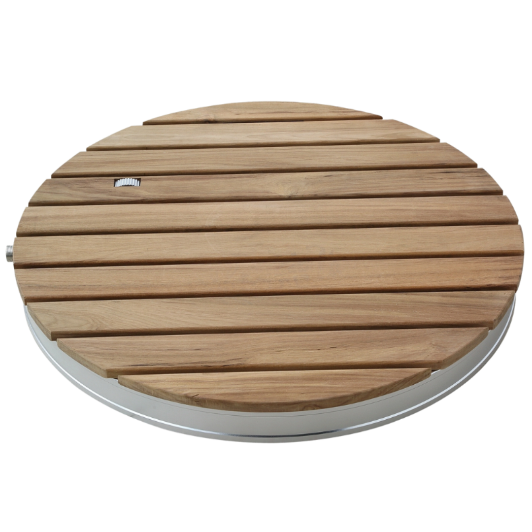 Bodendusche für Pool, Garten und Camping - Gartendusche mit Zubehör